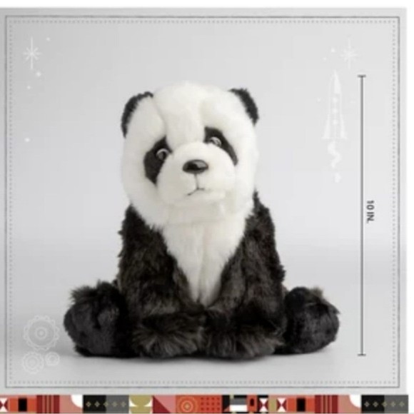 COPY - FAO Schwarz 10 Inch Panda Plush Stuffed Animal NWTs - Picture 4 of 5